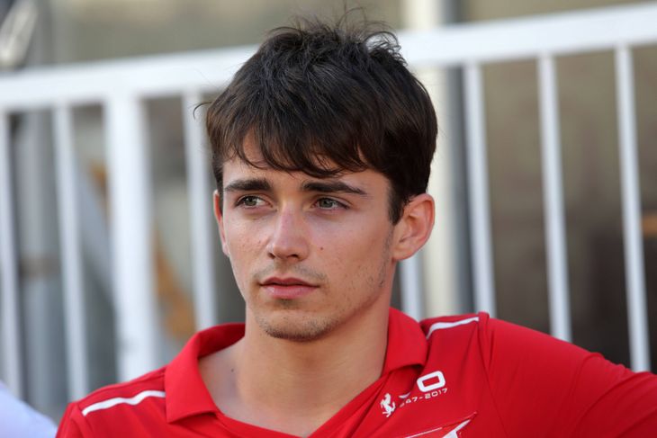 Leclerc kørte flere træninger for Haas i 2016. Foto: Imago/All Over
