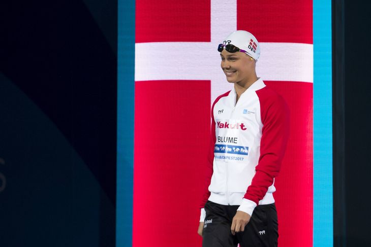 Pernille Blume sikrede medalje til Danmark. Foto: All Over