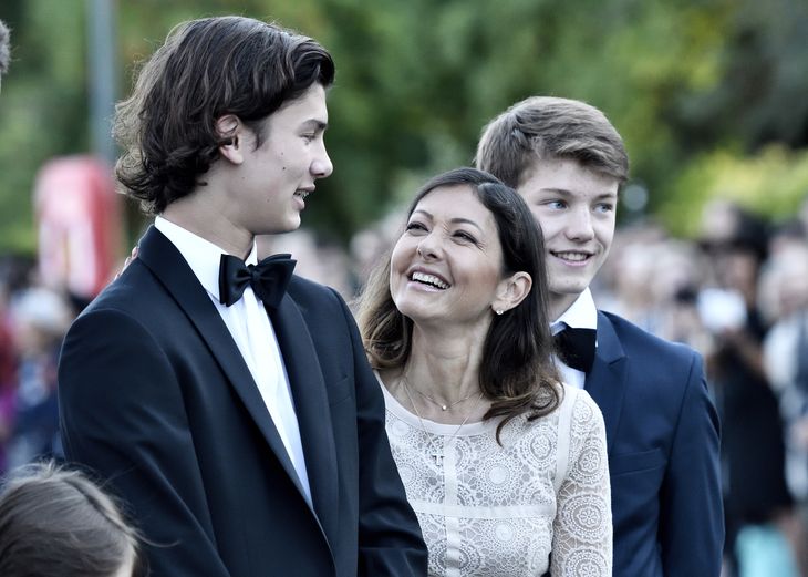 Alexandra til prins Nikolais 18-års fødselsdag på kongeskibet Dannebrog. Foto: Tariq Mikkel Khan