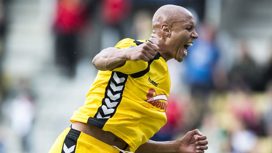 Ayo Simon Okosun skifter fra Horsens til FC Midtjylland på en femårig aftale. Foto: Mikkel Berg Pedersen