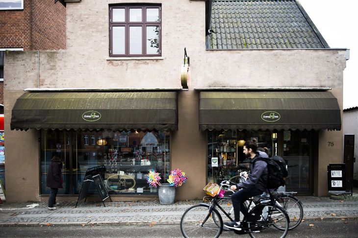 Grannys hoved-filial på Søborg Hovedgade. Her driver Katrine også en bed and breakfast med fire værelser. Foto: Stine Tidsvilde