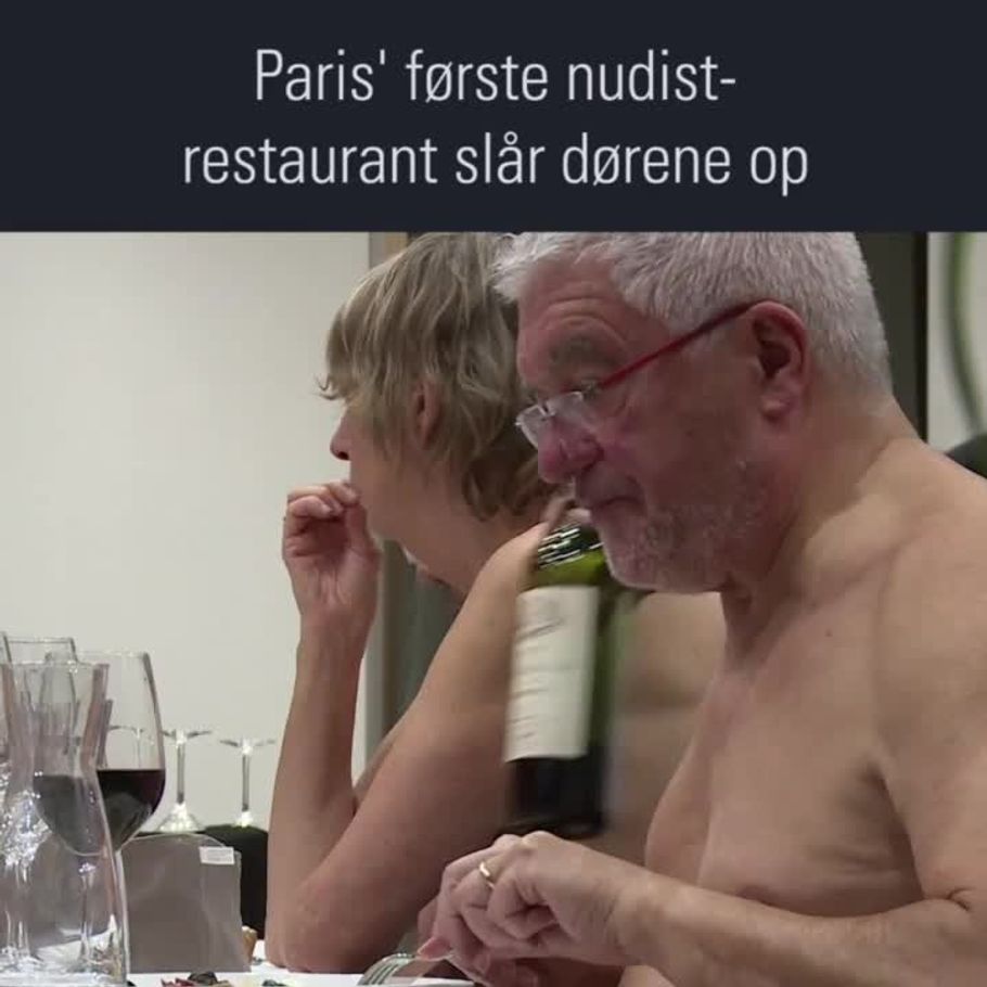 Nøgen-chok Derfor lukker den første nudist-restaurant i Paris nu billede Foto
