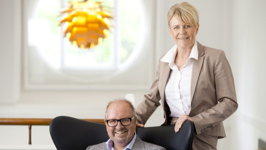 Helle Skovby og Michael Nielsen vil fremover koncentrere sig om liebhaverejendomme i Frankrig. Foto: Privat