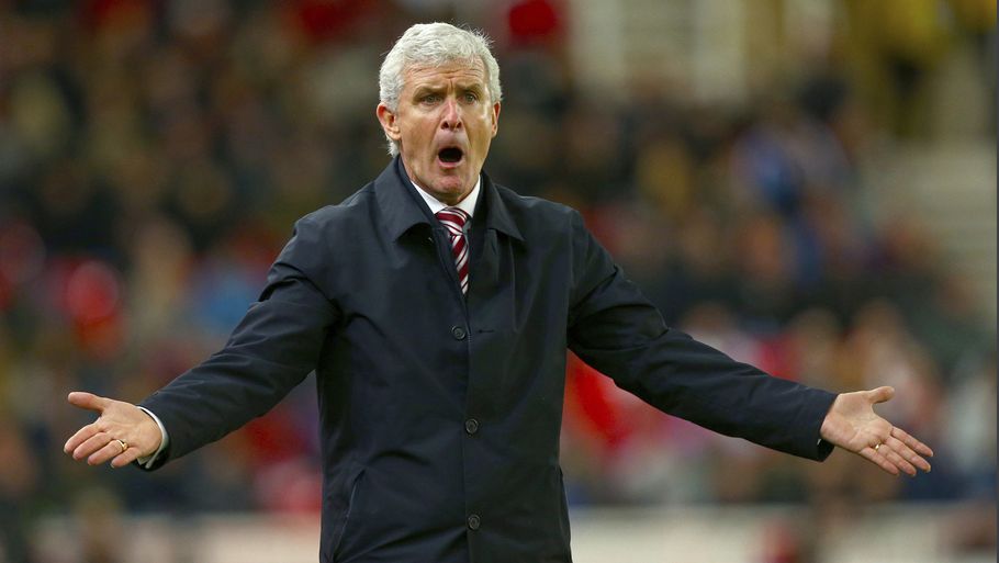 Mark Hughes er forhenværende manager i Stoke City. Foto: AP