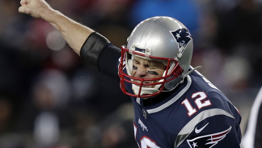 Tom Brady og Patriots er klar til AFC-finalen. Foto: AP