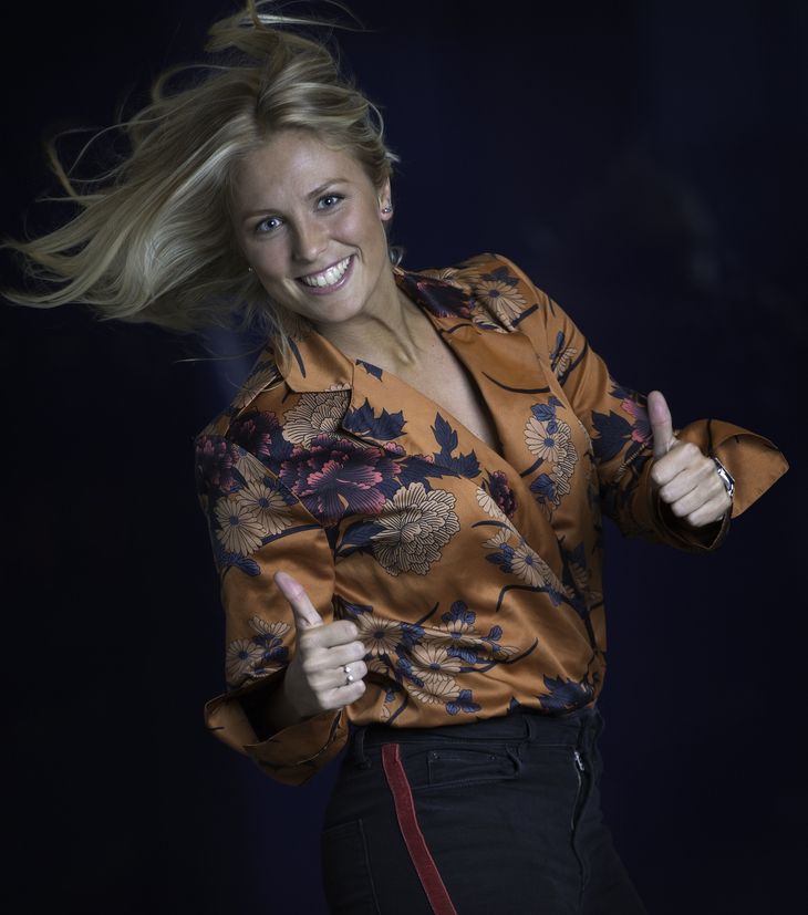 Josefine glæder sig til at blive vært på DR Sporten. Foto: PR-Foto/DR