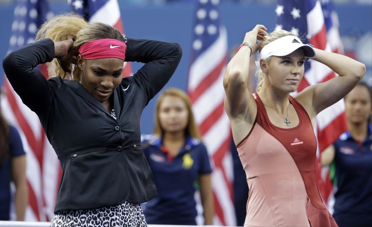 Serena knuste danskeren i US Open i 2014. Foto: AP