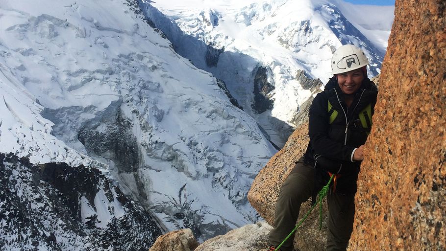 Bjergbestigning på Mont Blanc kræver sin mand eller kvinde. Men det er en oplevelse for livet. Foto: Kira Eggers