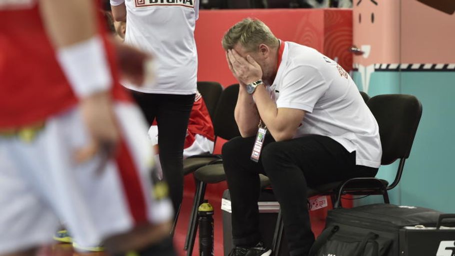 Nikolaj Jacobsen formåede ikke at føre Danmark i EM-finalen. Foto: Lars Poulsen