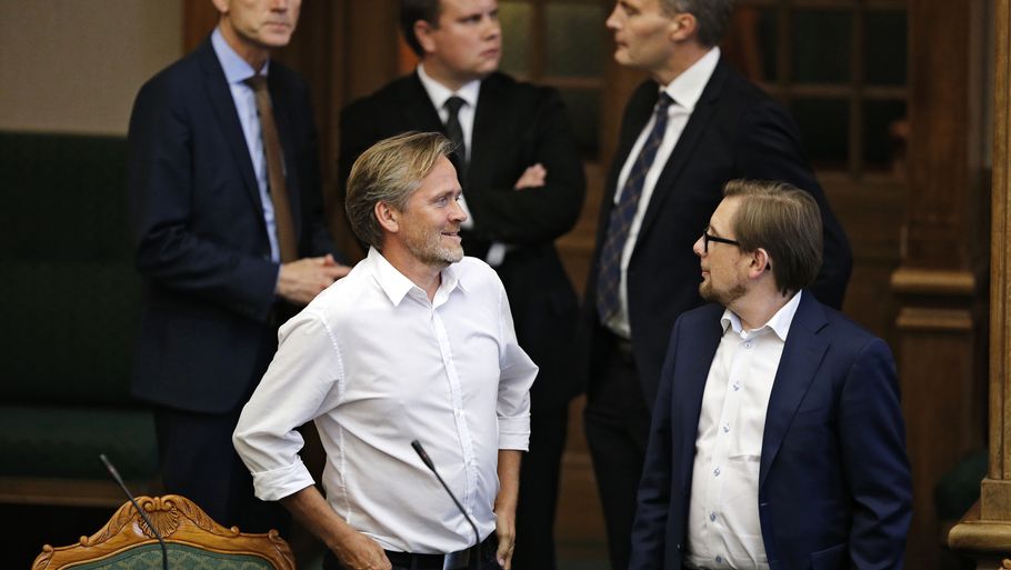 Liberal Alliance og Dansk Folkeparti har umådeligt svært ved at enes. Foto: /ritzau/Jens Dresling