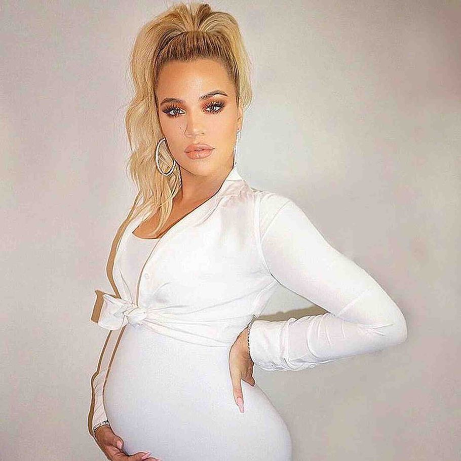 Gravide Khloé Kardashian chokeret over barnets køn