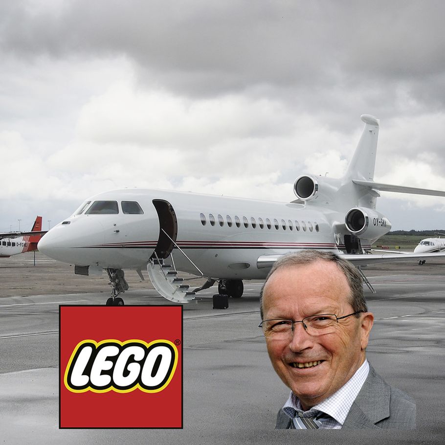 Luksus i luften Lego bruger 901,7 millioner på privatfly og helikopter