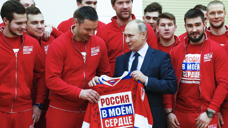 Snart er alt som før. Putin, Rusland og de russislke sportsfolk er igen inde i varmen på alle områder. Foto: AP