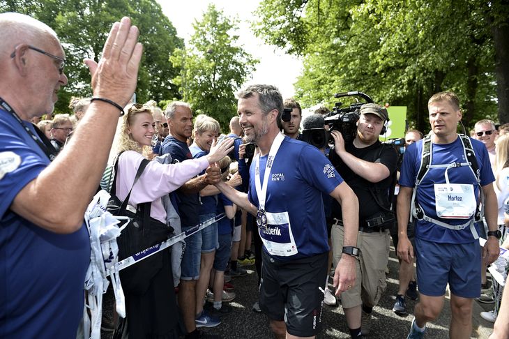 Kronprins Frederik til Royal Run i Aarhus 21. maj. Foto: Ernst Van Norde