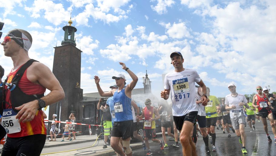 Det gik ikke helt efter planen til Stockholm Marathon. Foto: Ritzau Scanpix