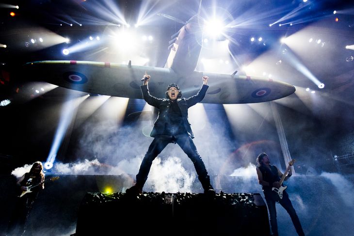 Iron Maiden er bare et af månedens mange metaltilbud - søndag er Judas Priest i Royal Arena. Foto: Per Lange