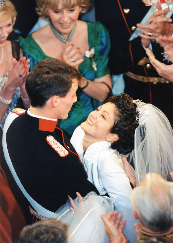 Prins Joachim og Alexandra blev gift i 1995. Foto: Jens Dresling