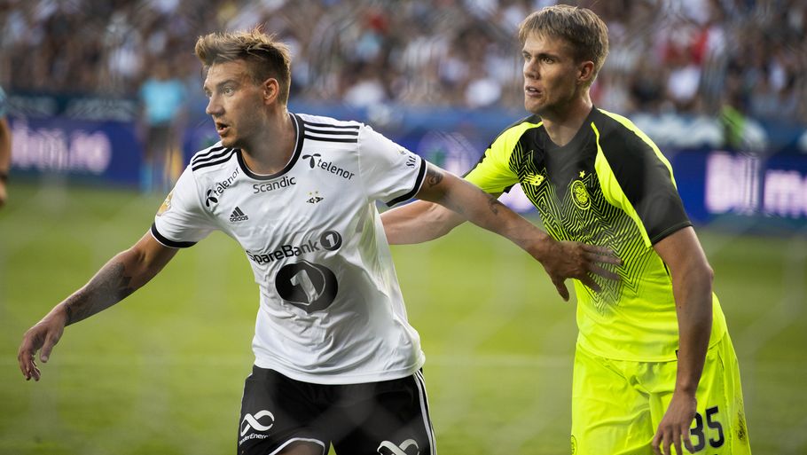 Bendtner kunne ikke sende Rosenborg videre. Foto: Wold, Ole Martin/Ritzau Scanpix