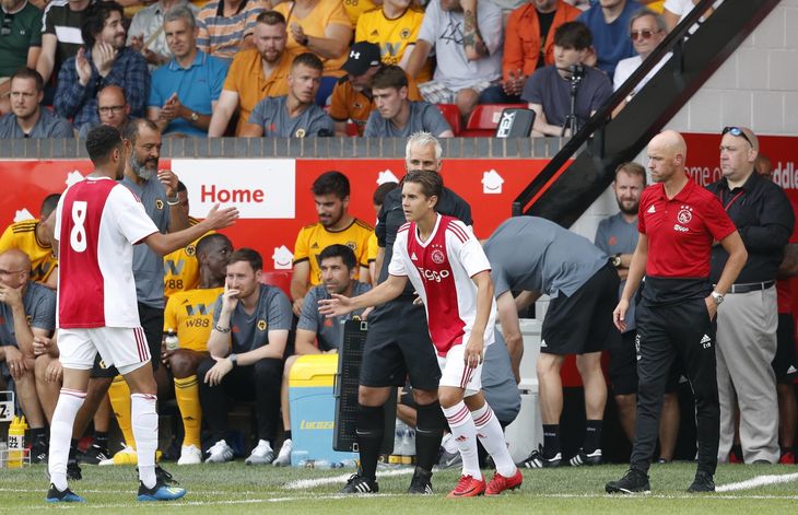 Victor Jensen har stadig sin førsteholdsdebut til gode, men det forventes, at det danske stjernefrø tager et skridt og træder ind på førsteholdet i Ajax denne sæson. Foto: All Over Press