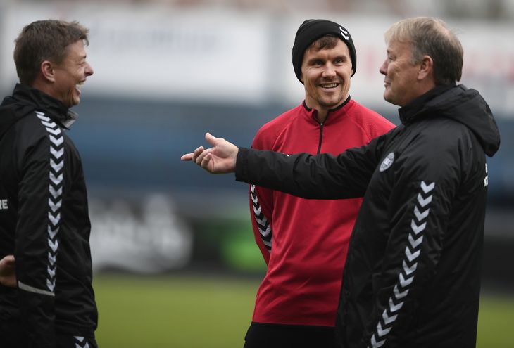 Det er et stykke tid siden, at Andreas Bjelland sidst har hørt fra landstræner Åge Hareide. FCK'eren er noteret for 28 landskampe. Foto: Lars Poulsen