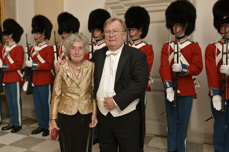 Forsvarsminister Claus Hjort Frederiksen og konen Eva Christina Frederiksen. Foto: Keld Navntoft/Ritzau Scanpix