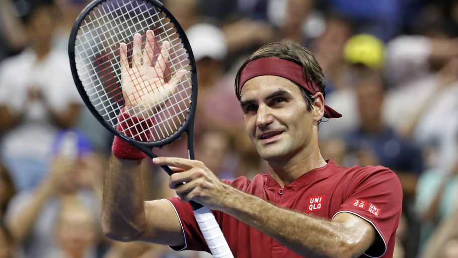 Roger Federer er endnu en gang videre fra første runde i US Open. Foto: AP