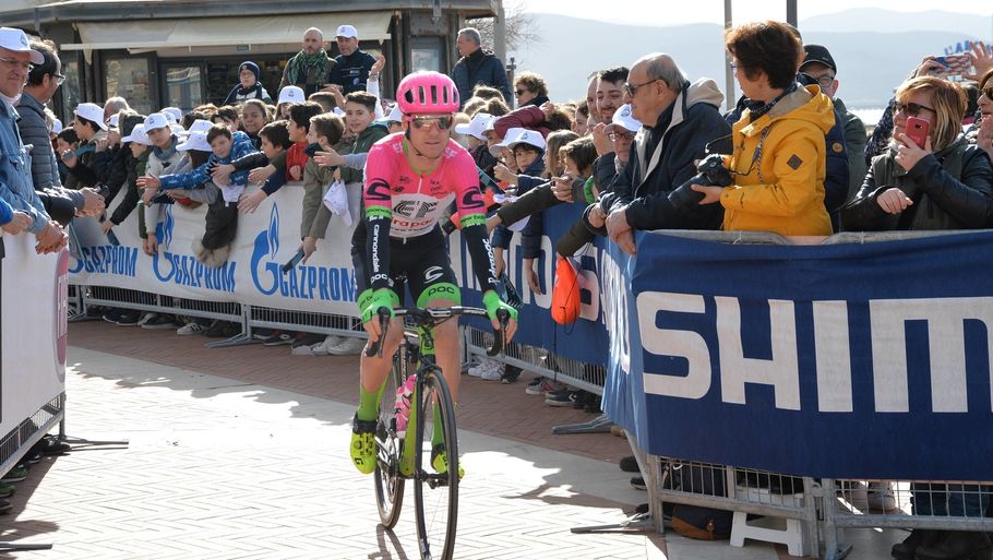 Simon Clarke vandt sin anden etapesejr i Vueltaen. Australieren har tidligere vundet løbets bjergtrøje. Foto: All Over Press