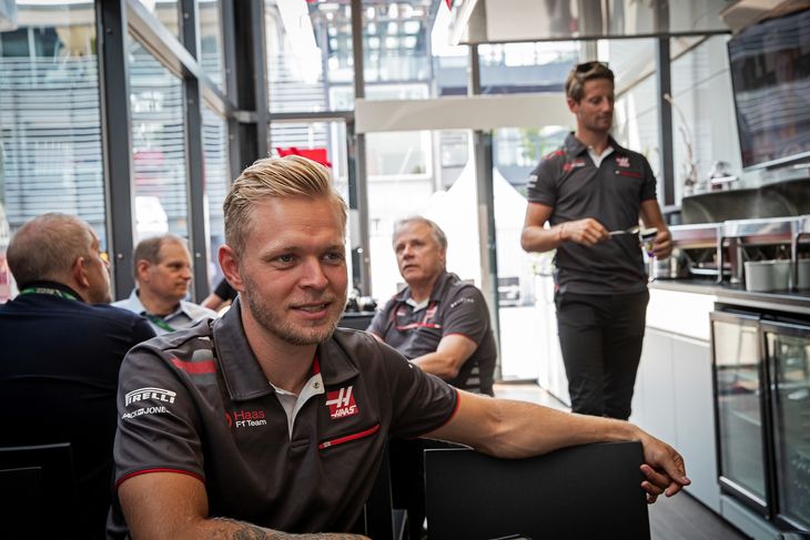 Teamledelsen hos Haas træffer sin egne beslutninger. Foto: Jan Sommer