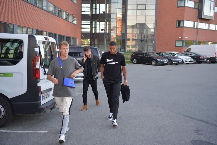 De konfliktramte landsholdsspillere er samlet i København. Foto: Anthon Unger