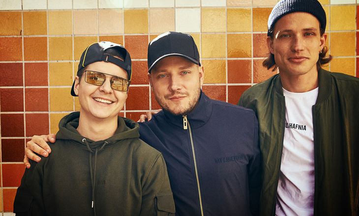 Lukas Graham - den succesfulde trio er igen nummer 1 på både singlecharten og albumlisten. Foto: Copenhagen