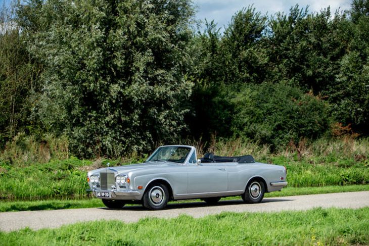 Bokseren, der var en kendt Rolls-Royce entusiast, købte cabrioleten i 1970. Foto: Bonhams