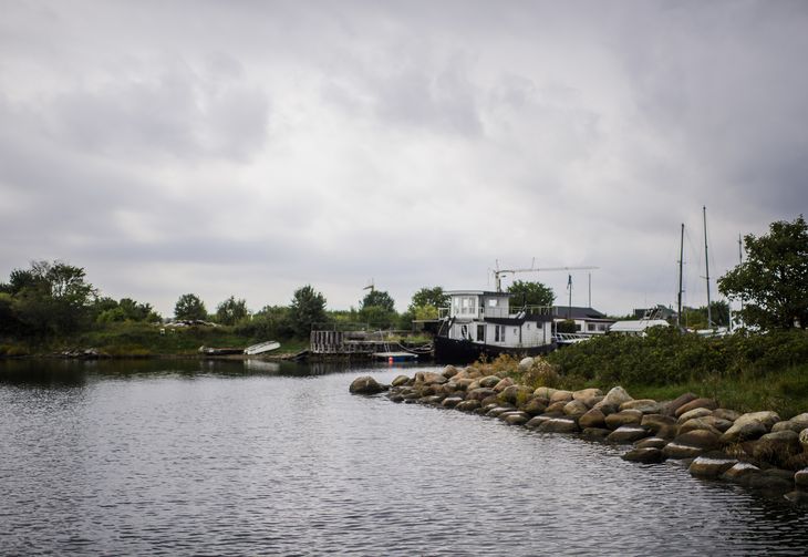 Beboere i og omkring Fiskerhavnen er meget utilfredse med det kommende boligbyggeri. Foto: Jonas Olufson