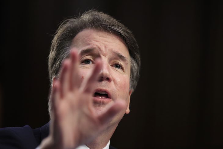 Brett Kavanaugh havde kurs mod den amerikanske højesteret, da han blev ramt af beskyldninger om seksuelle krænkelser. Foto: AP
