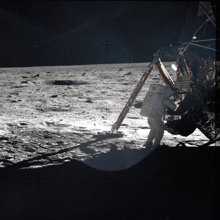 Månelandingen i 1969 billede