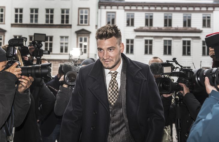 Nicklas Bendtner blev idømt 50 dages fængsel for vold mod en taxachauffør. Foto: Mogens Flindt