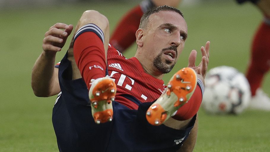 Franck Ribéry lagde sig ikke just ned over den kritik, han er blevet mødt med de seneste dage. Foto: Michael Probst/AP/Ritzau Scanpix