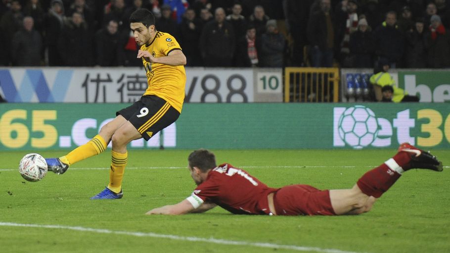 Wolverhamptons Raul  Jimenez bragt Wolverhampton foran med 1-0 (Foto: AP)
