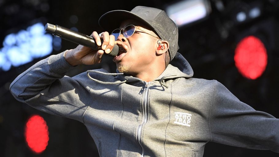 Den franske rapper MHD, der i virkeligheden hedder Mohammed Sylla, har aflyst sin koncert i Danmark. Foto: AFP