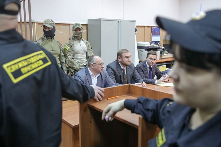Rauf Arashukov blev fremstillet i retten kort efter sin anholdelse. Foto: Ritzau Scanpix