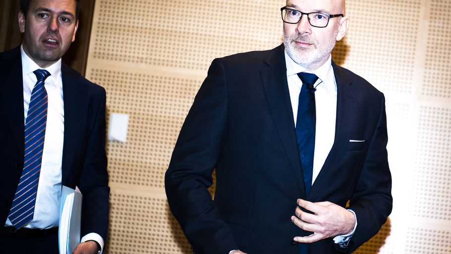 Jesper Nielsen, midlertidig adm. direktør, til pressemøde tidligere på ugen. Foto: Jonas Olufson