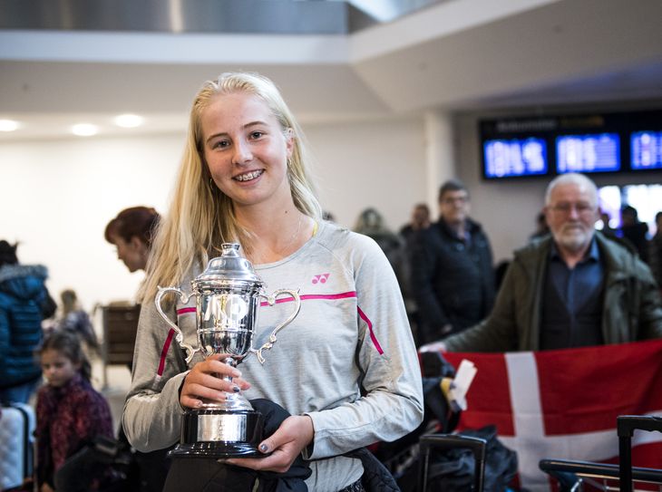 Clara Tauson har tidligere vundet Australian Open som junior. Foto: Jonas Olufson