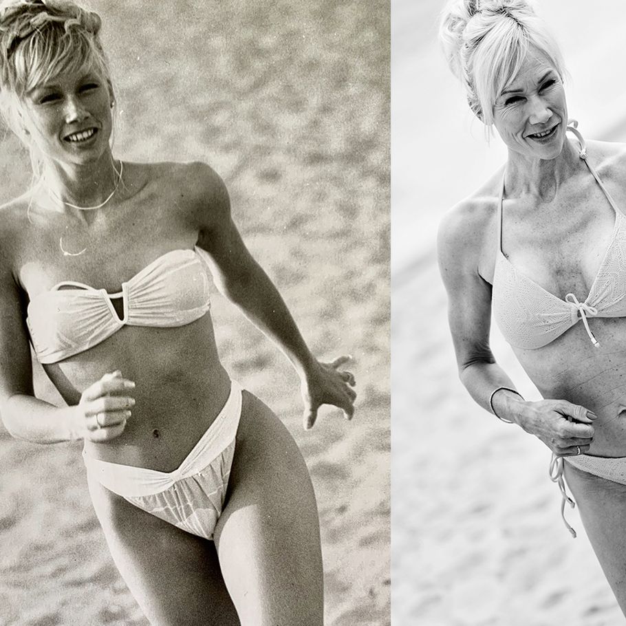 Samme bikini-form næsten 30 år