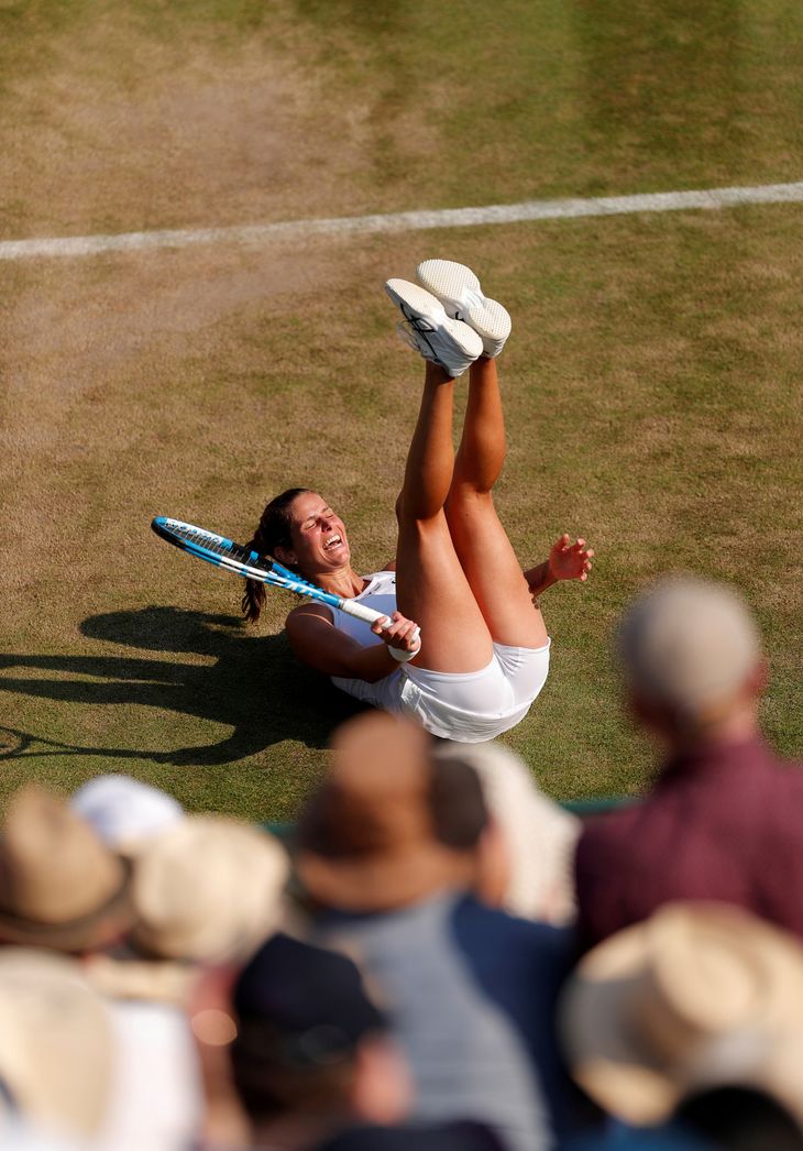 Görges var i semifinalen i Wimbledon i 2018, inden hun blev besejret. Foto: Andrew Couldridge/Ritzau Scanpix