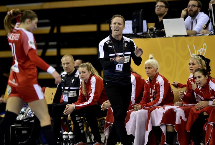 Klavs Bruun Jørgensen nåede at stå i spidsen for de danske håndboldkvinder i syv slutrunder. Foto: Lars Poulsen