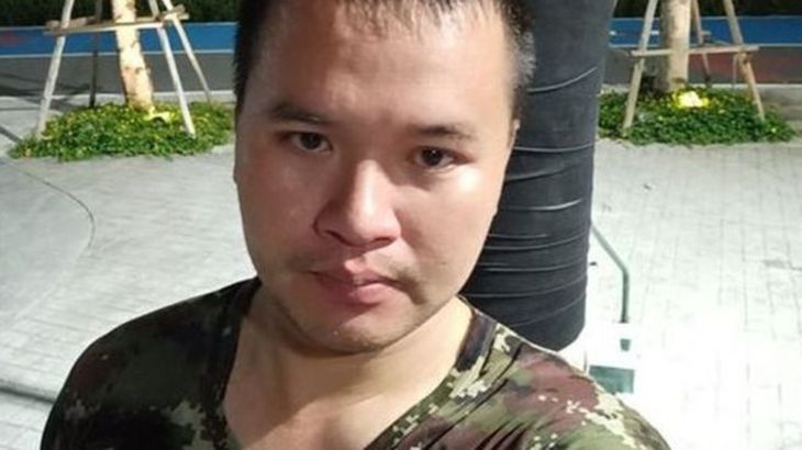 Thailandsk politi har identificeret soldaten Jakrapanth Thomma som gerningsmanden bag skyderiet i Thailand lørdag. Privatfoto