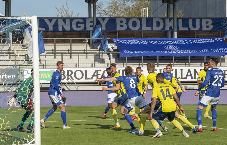 Brøndby har pudset formen af med et par kampe mod Lyngby. Foto: Per Kjærbye