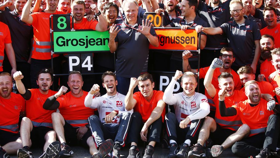 Haas har gode minder fra Red Bull Ring. I 2018 blev Romain Grosjean firer og Kevin Magnussen femmer, hvilket er teamets bedste resultat nogensinde. Foto. Andy Hone/Haas F1 Team