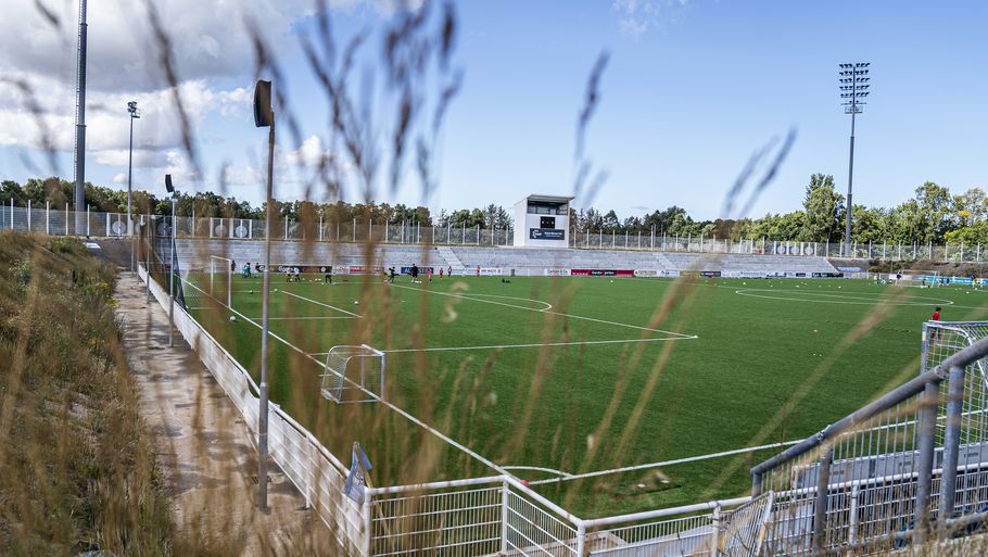 Det ny Helsingør Stadion har en sæson på bagen nu. Foto: Jonas Olufson