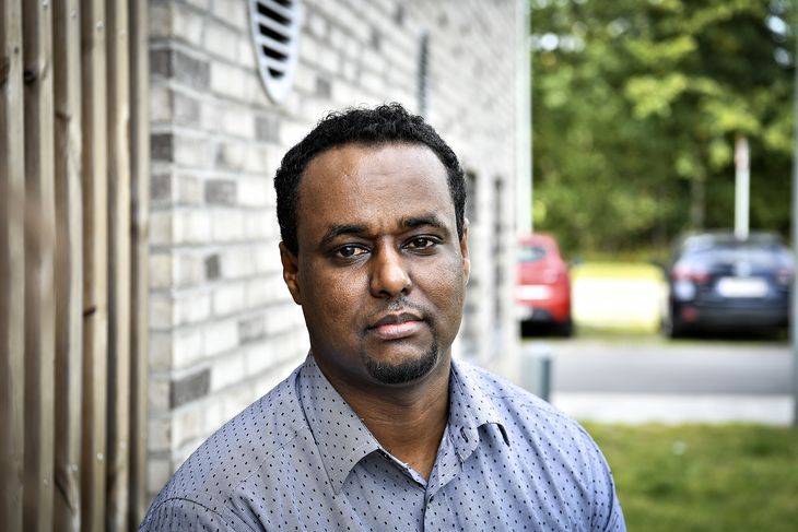 Abshir Sheikhdon er somalier og bor i Bispehaven i Aarhus. Foto: Ernst van Norde