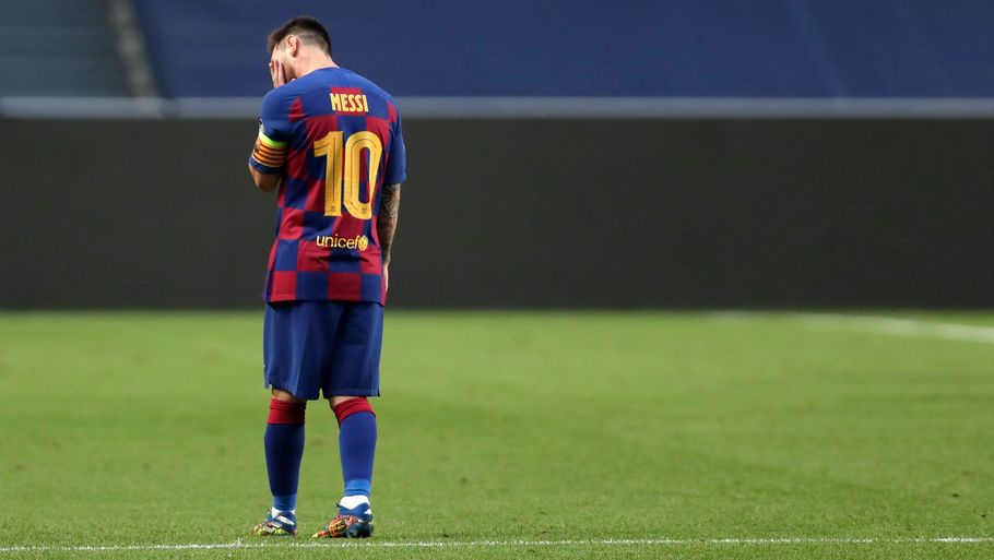 Der er meget at tænke over for Messi & co. i FC Barcelona. Storklubben har massive problemer på flere fronter. Foto: Manu Fernandez/AFP/Ritzau Scanpix